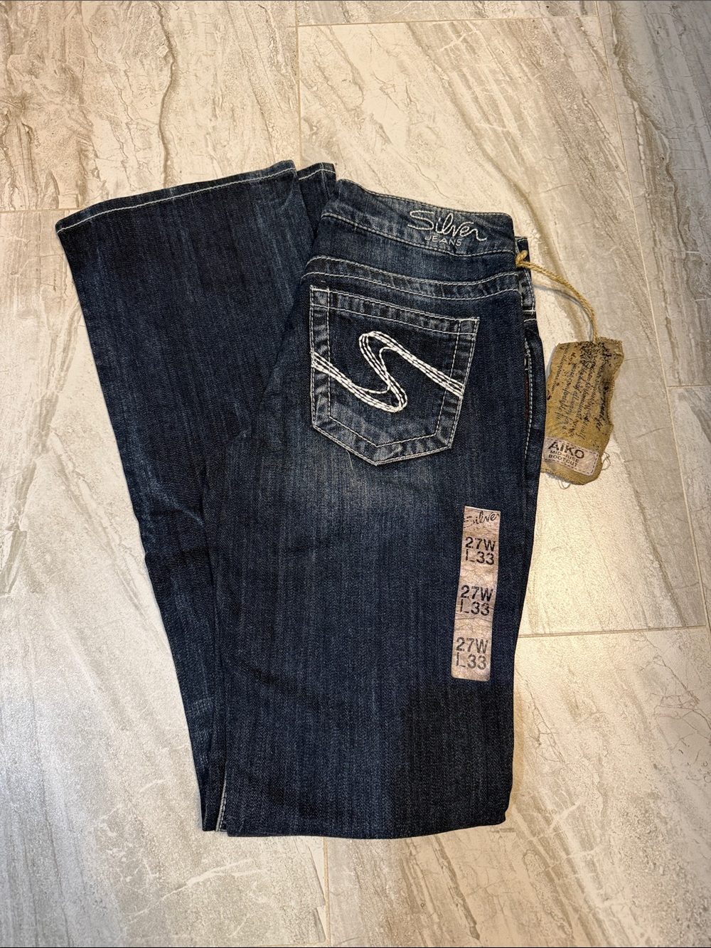 Silver Jeans Women’s Dark Indigo Bootcut Jeans